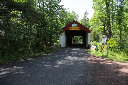 Covered Bridge in Plumstead Township